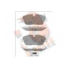 RB1662-202 R BRAKE Комплект тормозных колодок, дисковый тормоз