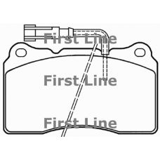 FBP3281 FIRST LINE Комплект тормозных колодок, дисковый тормоз