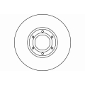 MDC1397 MINTEX Тормозной диск