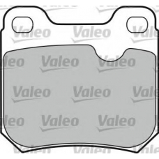 540561 VALEO Комплект тормозных колодок, дисковый тормоз