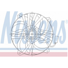 85561 NISSENS Вентилятор, охлаждение двигателя