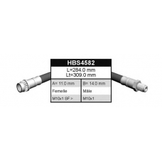 HBS4582 QUINTON HAZELL Тормозной шланг