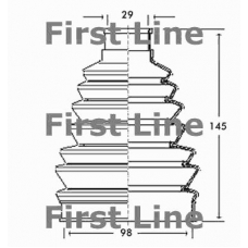 FCB2284 FIRST LINE Пыльник, приводной вал