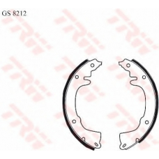 GS8212 TRW Комплект тормозных колодок