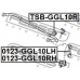 TSB-GGL10R FEBEST Опора, стабилизатор