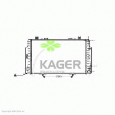 31-3551 KAGER Радиатор, охлаждение двигателя