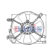 518005N AKS DASIS Вентилятор, охлаждение двигателя