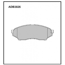 ADB3826 Allied Nippon Тормозные колодки
