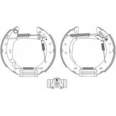 8DB 355 004-791 HELLA PAGID Комплект тормозных колодок