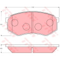 GDB7181 TRW Комплект тормозных колодок, дисковый тормоз