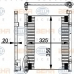 8FC 351 037-021 HELLA Конденсатор, кондиционер