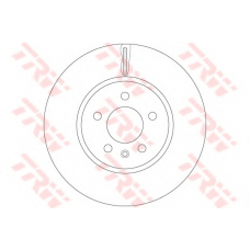 df6260 TRW Тормозной диск