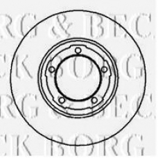 BBD4936 BORG & BECK Тормозной диск
