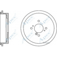 DRM9953 APEC Тормозной барабан