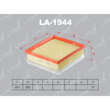 LA1944 LYNX Фильтр воздушный