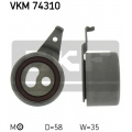 VKM 74310 SKF Натяжной ролик, ремень грм