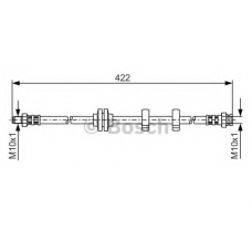 1 987 476 346 BOSCH Тормозной шланг