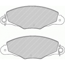FDB1114 FERODO Комплект тормозных колодок, дисковый тормоз
