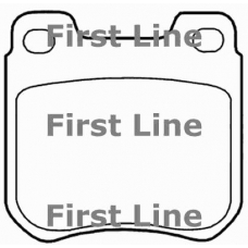FBP3306 FIRST LINE Комплект тормозных колодок, дисковый тормоз