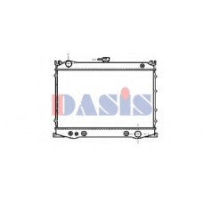 070600N AKS DASIS Радиатор, охлаждение двигателя