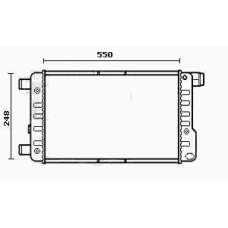 RM0066 EQUAL QUALITY Радиатор, охлаждение двигателя