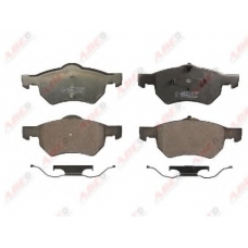C1Y007ABE ABE Комплект тормозных колодок, дисковый тормоз