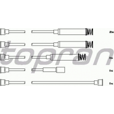 202 512 TOPRAN Комплект проводов зажигания