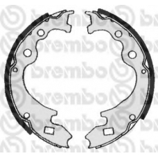 S 49 513 BREMBO Комплект тормозных колодок