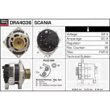 DRA4036 DELCO REMY Генератор