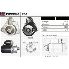 DRS3841 DELCO REMY Стартер