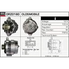 DRZ0160 DELCO REMY Генератор