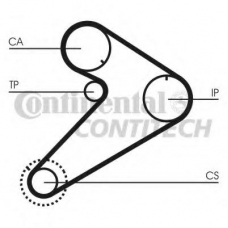 CT921 CONTITECH Ремень ГРМ