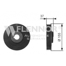 FVD99528 FLENNOR Ременный шкив, коленчатый вал