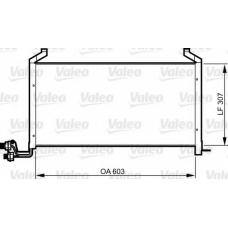 814317 VALEO Конденсатор, кондиционер