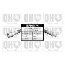 BFH5174 QUINTON HAZELL Тормозной шланг