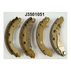 J3501051 NIPPARTS Комплект тормозных колодок