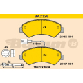 BA2328 BARUM Комплект тормозных колодок, дисковый тормоз