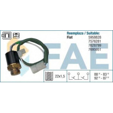 37830 FAE Термовыключатель, вентилятор радиатора