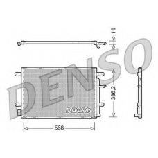 DCN02019 DENSO Конденсатор, кондиционер