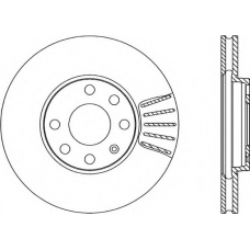 BDR1807.20 OPEN PARTS Тормозной диск