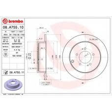 BS 7762 BRECO Тормозной диск