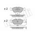 22-0091-1 METELLI Комплект тормозных колодок, дисковый тормоз