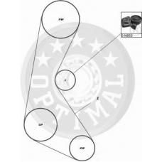 SK-1419 OPTIMAL Комплект ремня грм