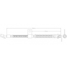 3763 REMKAFLEX Тормозной шланг