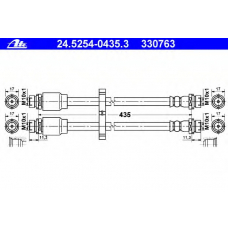 24.5254-0435.3 ATE Тормозной шланг