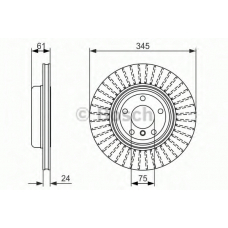 0 986 479 729 BOSCH Тормозной диск