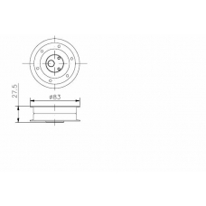 TKR 9805 TIMKEN Натяжной ролик, ремень грм