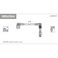 ODU264 JANMOR Комплект проводов зажигания