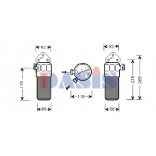 800295N AKS DASIS Осушитель, кондиционер