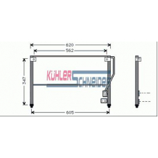 0223601 KUHLER SCHNEIDER Конденсатор, кондиционер